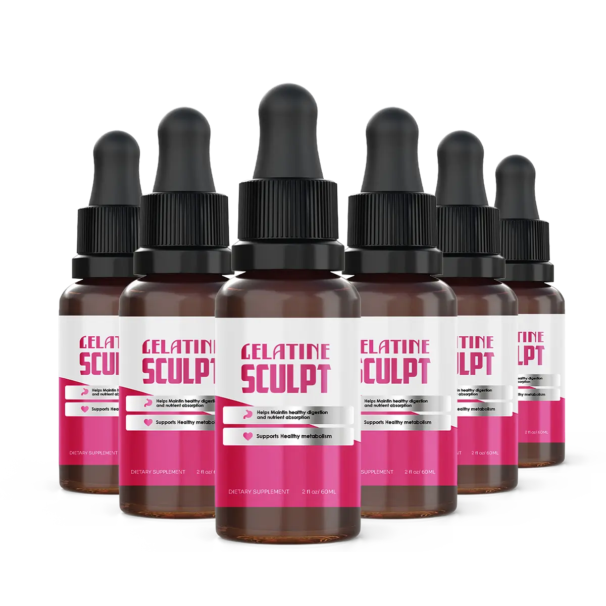 Gelatine Sculpt-6-Bottles